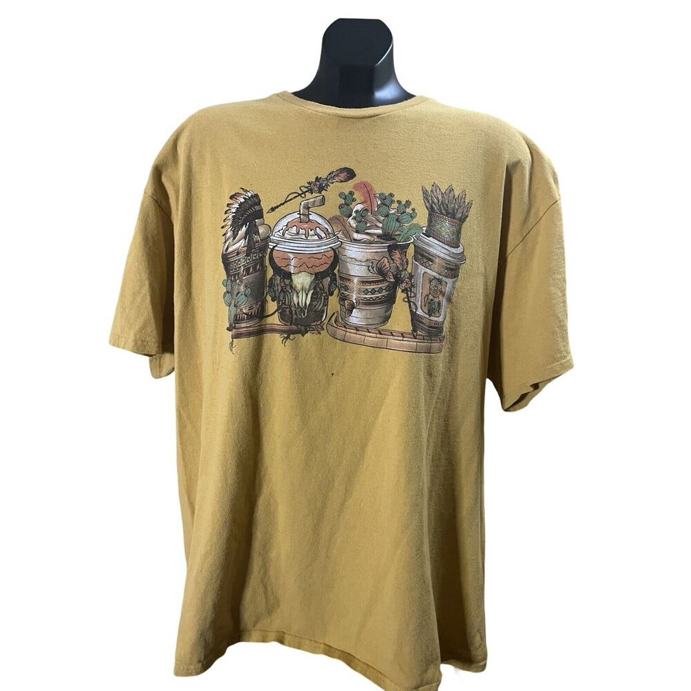 Delta Pro Weight Southwestern Pottery Graphic T-Shirt